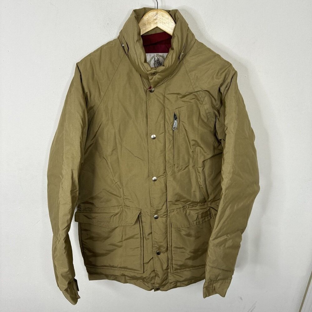 Vintage Bristlecone Mountaineering Men S Tan Parka Coat Winter Jacket‎ USA 80s